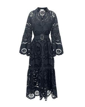 Miss June Ruby Long Dress - Blue
