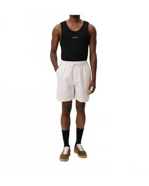 Les Deux Otto Linen Shorts - Black