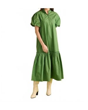 Double A Carly Dress - Green