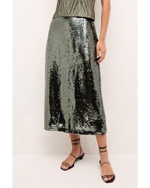Marie Oliver Wray Skirt - Green