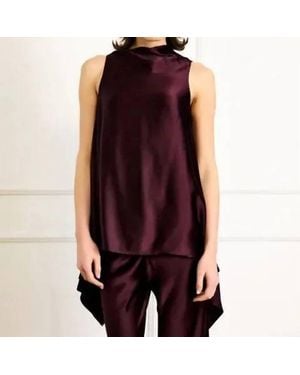 Line & Dot Petrea Sleeveless Top - Purple