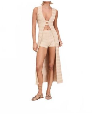 Devon Windsor Garcelle Robe - White