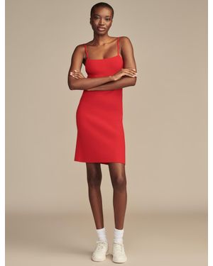 Lucky Brand Rib Mini Dress - Red