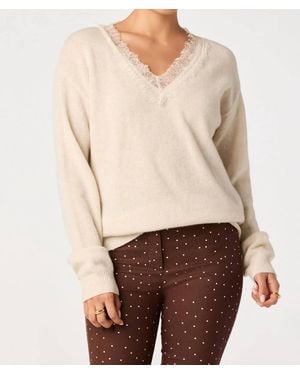 Astr Jaydn Knit Sweater - Natural