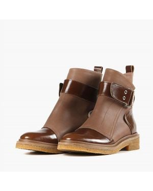 All Black Sir 23 Boots - Brown