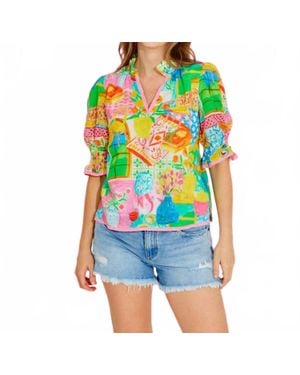 Alden Adair Lottie Top - Green
