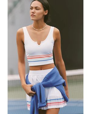 Beach Riot Josie Crop Top - Blue