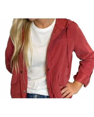 Blu Pepper Wind Breaker - Red