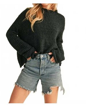 AEMI + CO Irma Knit Sweater - Black