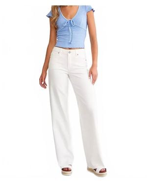 Hidden Jeans Logan High Rise Dad Jean - Blue