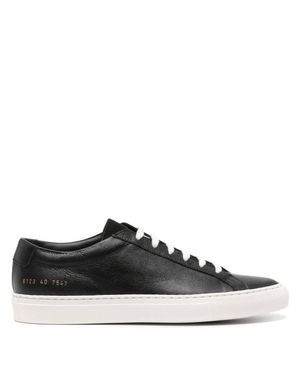 Common Projects Nubuck Achilles Sneakers - Black