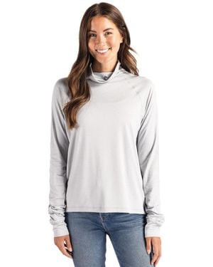 Cutter & Buck Coastline Epic Comfort Recycled Funnel Neck - White