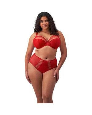 Elomi Matilda Underwear Haute Stretch Full Brief Panty Jzz89 - Red