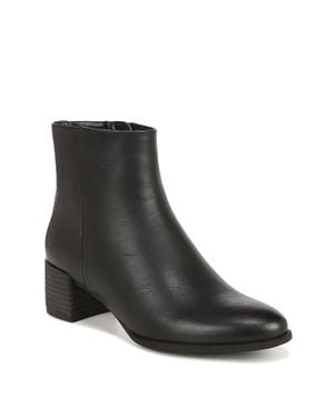 Naturalizer Rosa Boots Memory Foam Dress Bootie Lion838 - Black