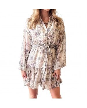 Reset By Jane Liz Meadowlane Dress - Brown