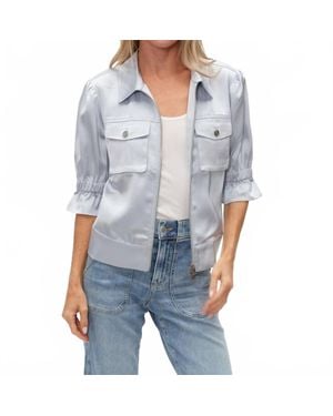 Six Fifty Anna Three Quarter Sleeve Jacket - Blue
