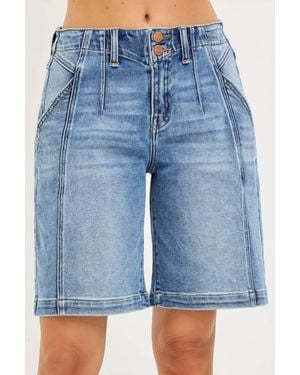 Risen Hilary Slouchy Jorts - Blue