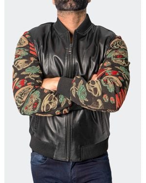 Maceoo Leather Sleevedragon - Black