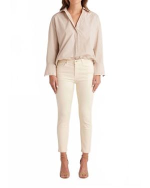Edwin Bree Coated Jeans - Natural