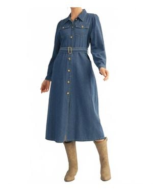 Jodifil So Needy Maxi Dress - Blue