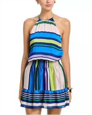 Ramy Brook Bettina Mini Dress - Blue