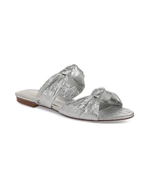 Circus by Sam Edelman Marissa Sandals Slip On Slide Htat1831 - Metallic