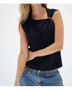LNA Idol Sleeveless Tee - Black
