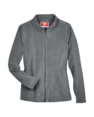Team 365 Campus Microfleece Jacket - Gray