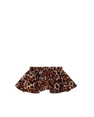 Lia Sahara Reversible Ruffle Belt - Brown