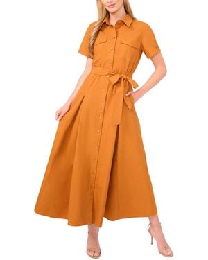 Ted Baker Belted Shirtdress - Orange