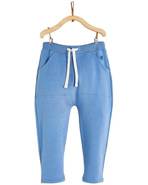 Babycottons Pima Colors Harem Baby Pant - Blue