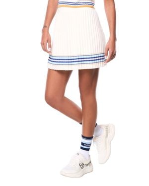 Sergio Tacchini Fausta Knit Skirt - White