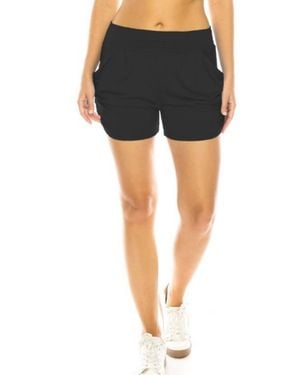 White Label Lounge Shorts With Pockets - Blue