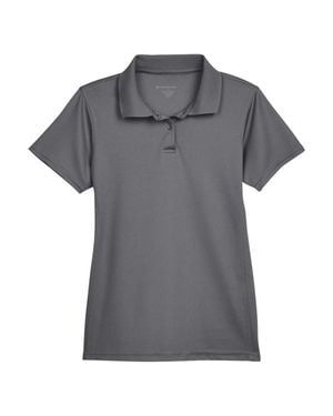 Harriton Polyester Jersey Polo - Gray