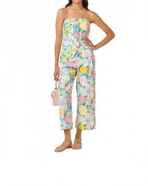 Lilly Pulitzer Danneel Strapless Top - Blue