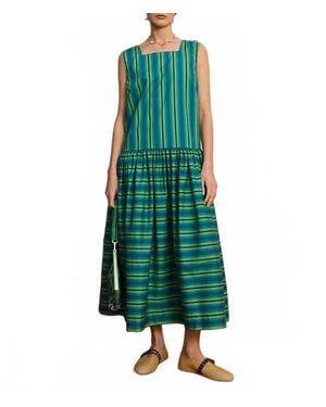 ALÉMAIS Margo Midi Dress - Green