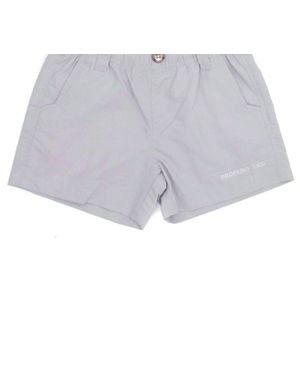 Properly Tied Boys Mallard Short - Gray
