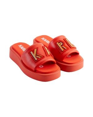 KARL LAGERFELD Paris Slip On Vermillon Kl246919 - Red