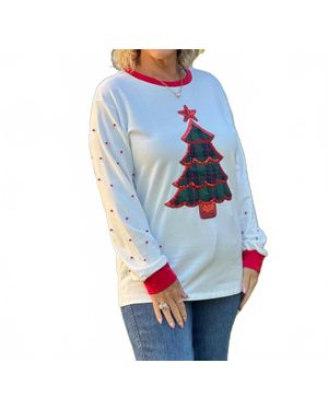 Southern Grace Holiday Sweatshirts - Blue