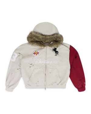 Protocol Index Buttivore Zip Hoodie in White for Men | Lyst