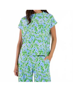 Jude Connally Tillie Short Sleeve Top - Blue