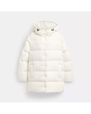 COACH Mid Puffer - White