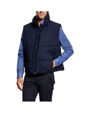 Calvin Klein Quilted Nylon Outerwear Vest - Blue