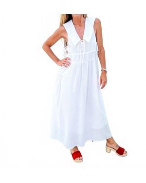 Thml Sunday Stroll Midi Dress - White