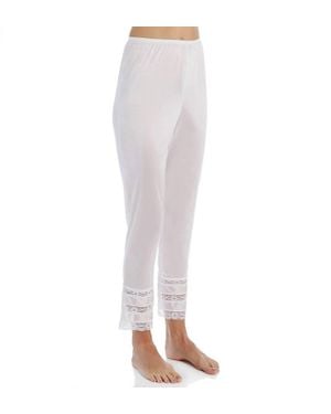 Shadowline Lingerie Adjustable Length Liner Pant - White
