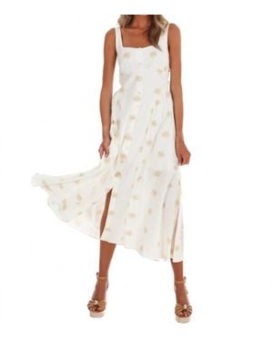 Blu Pepper Coastal Keepsake Midi Dress - Natural