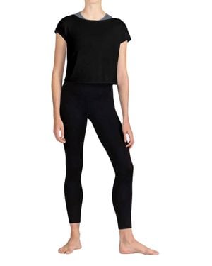 Bloch Kiera V-Back Top - Black