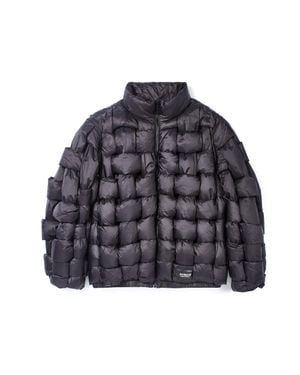 HVMAN Quilted Nylon Puffer Jacket - Gray