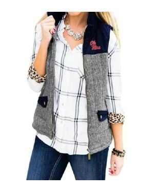 Gameday Couture Ole Miss Prep For It Vest - Blue