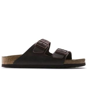 Birkenstock Arizona Soft Footbed Sandals - Black